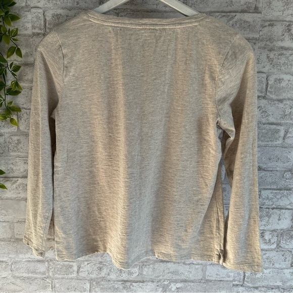 TALBOTS sunflower boots‎ embroidered tee shirt women’s size medium petites - Picture 2 of 4